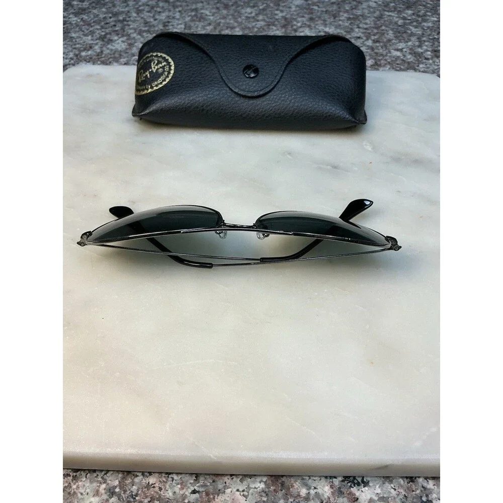 Ray-Ban RB 3362 Cockpit Sunglasses Gunmetal Frame w/ NEW Fuse G-15 Lenses& Case7